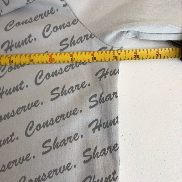 NWT NWTF by She Silver Pullover Conserve Share Hunt Hoodie Women Size Medium - Picture 7 of 12